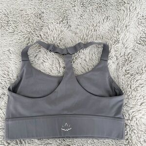 Beyond Yoga Charcoal Sports Bra